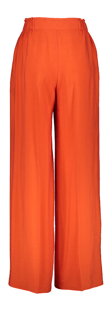 Pantalon habillé rouge-orange Carla Natan