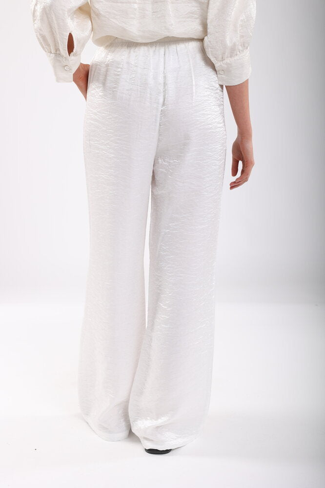Pantalon nacré brillant avec élastique Vicenza Nukus