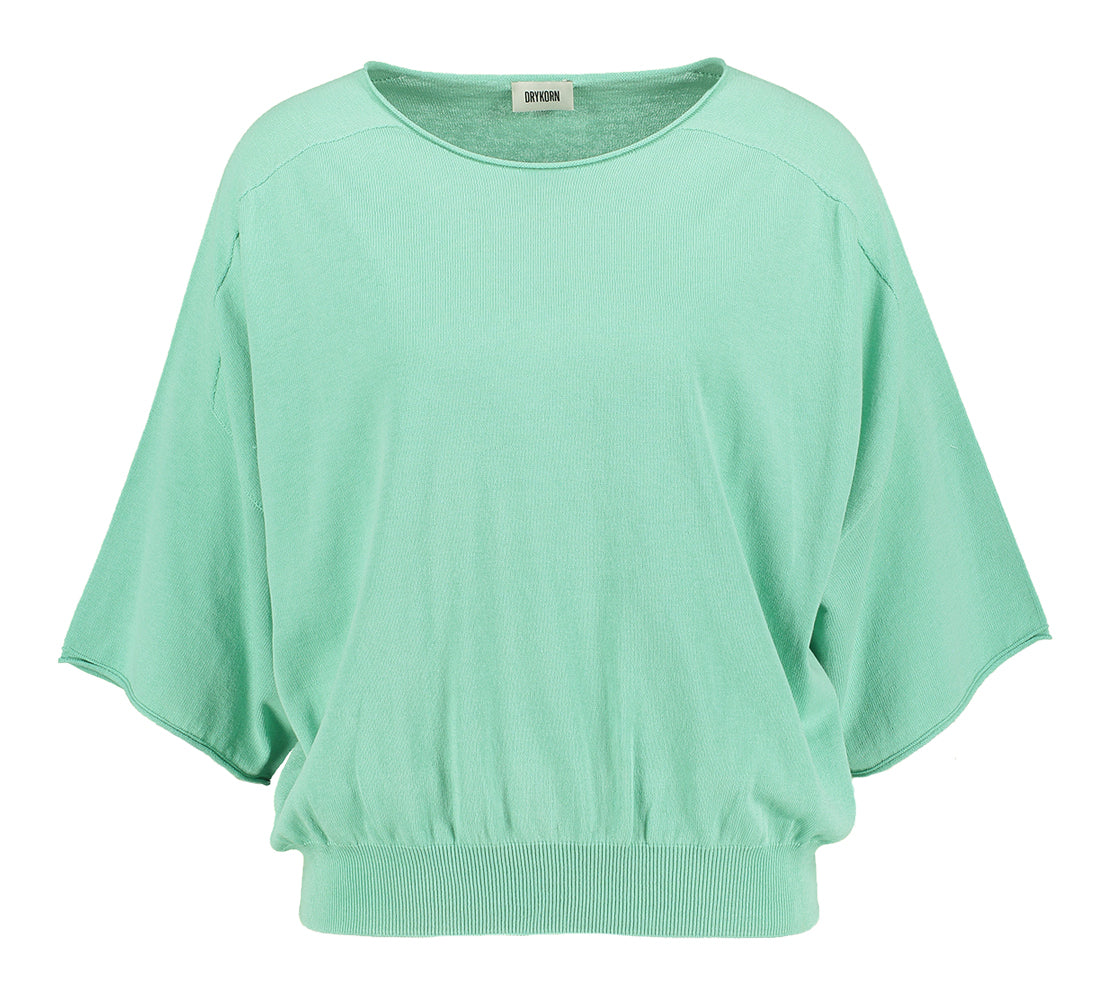 Pull vert à col bateau Dirali Drykorn