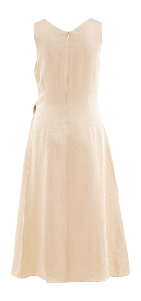 Robe longue beige festive Bay Atmos