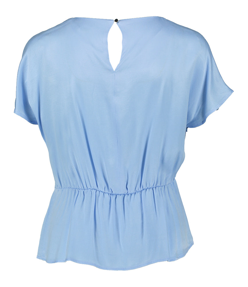 Chemisier bleu Saris Atmos