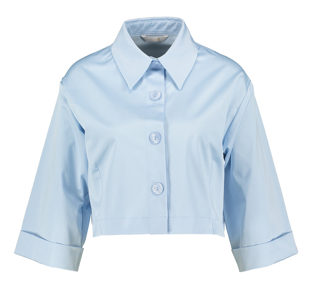 Gilet bleu clair Famo Senso