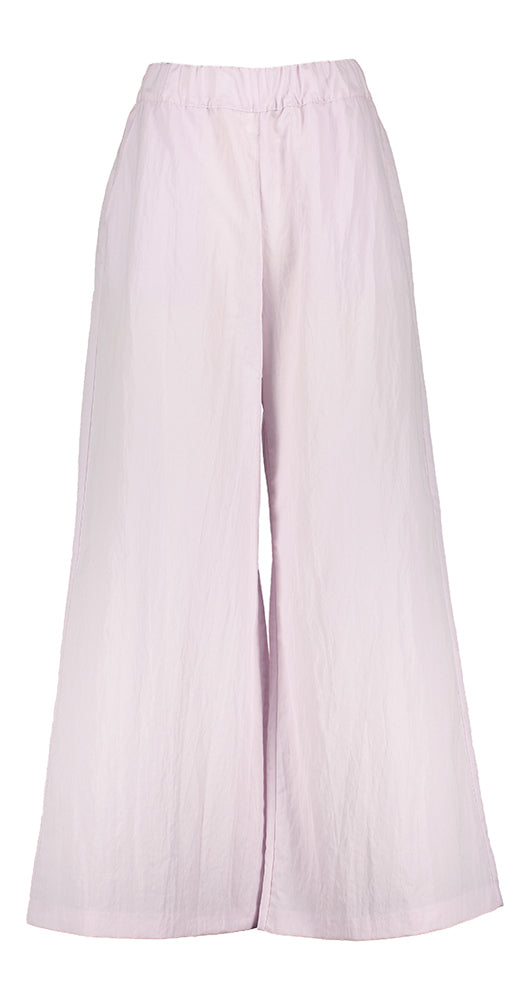 Pantalon large lilas pastel Caroline Biss
