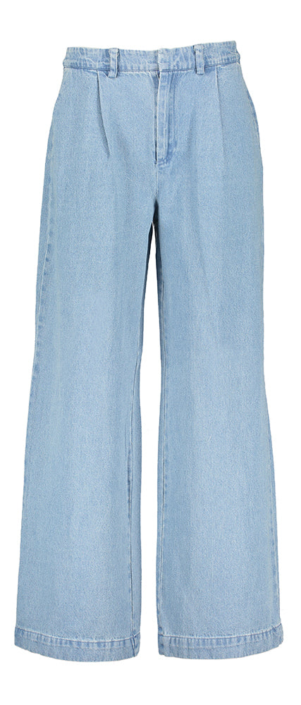 Jeans larges à plis Saint Tropez