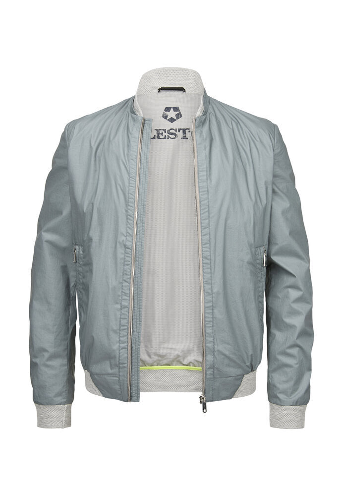Veste bomber bleu denim Milestone