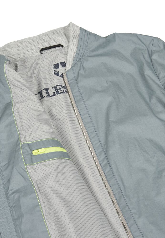 Veste bomber bleu denim Milestone