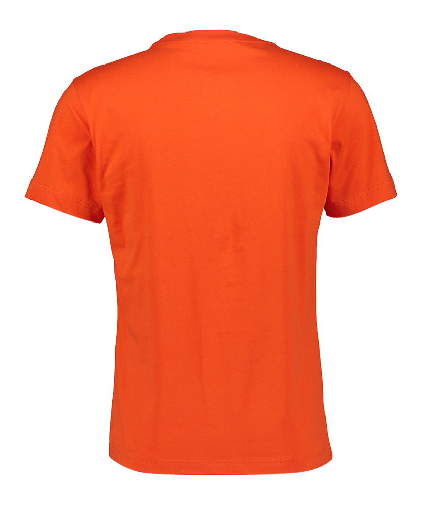 Rode katoenen t-shirt Pedro Castart