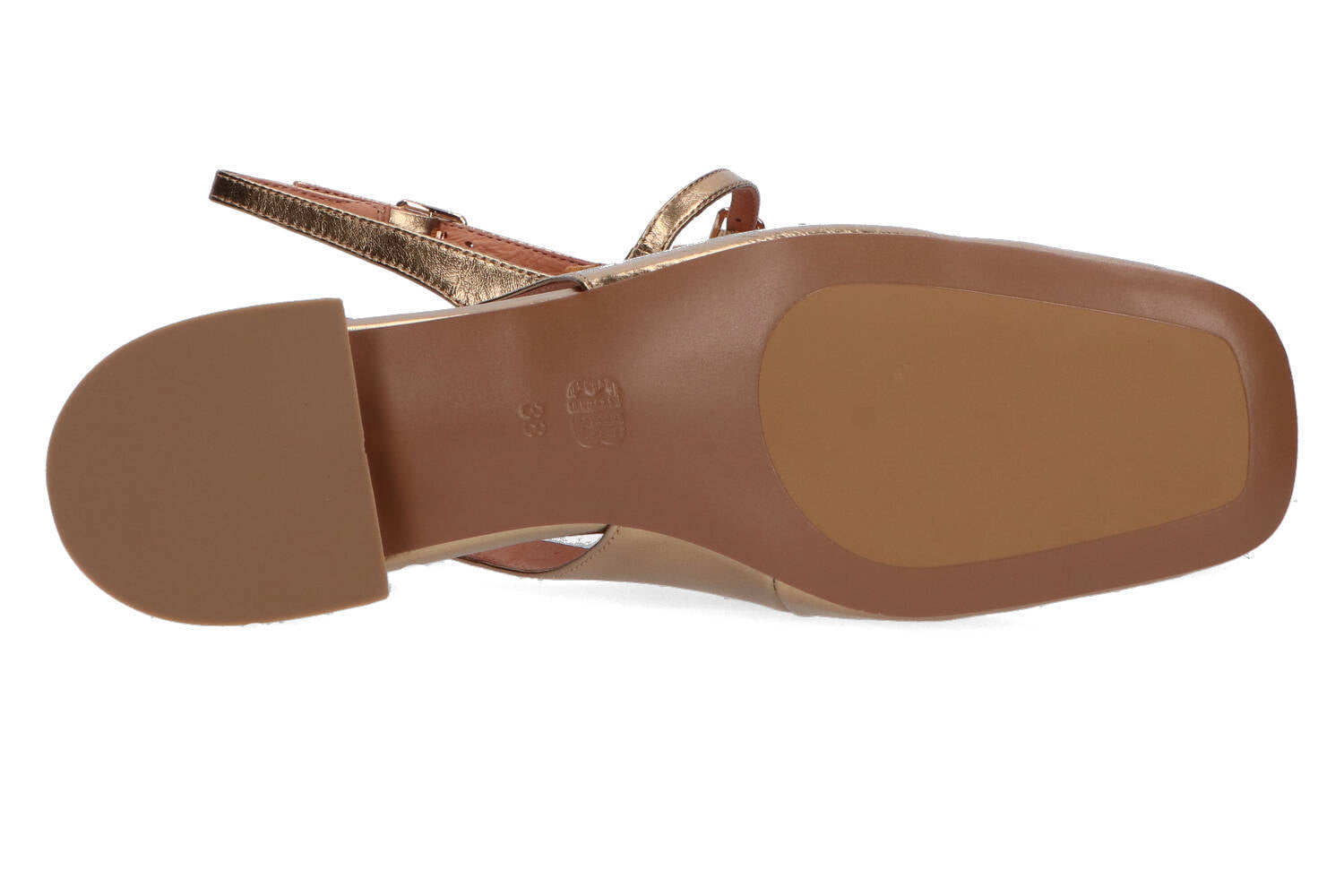 Platino ballerines Bibi Lou