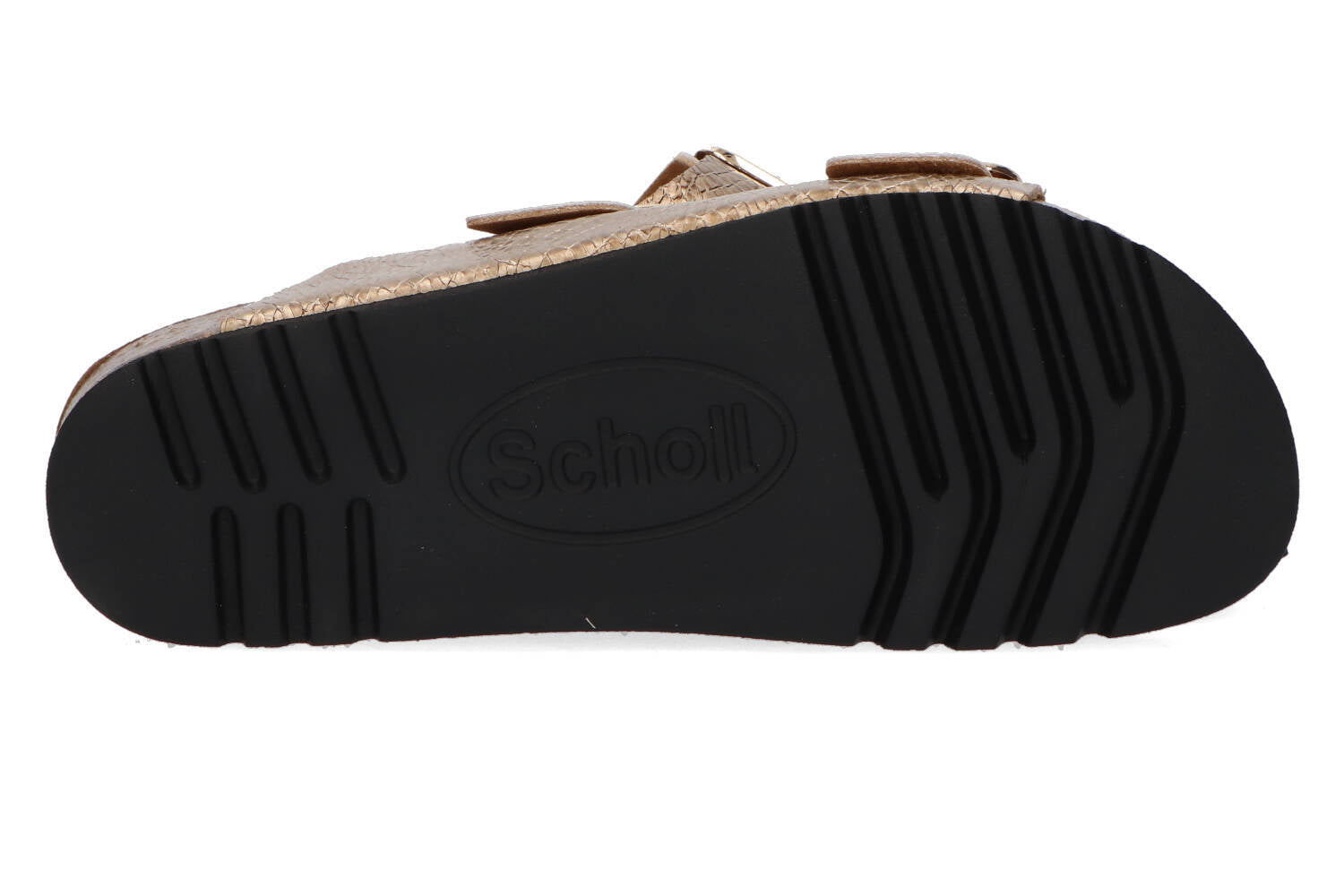 Sandales en bronze à motif reptile Noelle Scholl