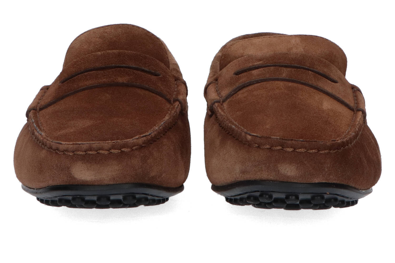 Mocassins en chocolat Rossano Bisconti