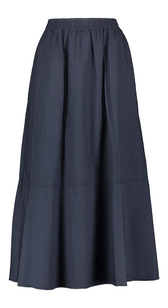 Donkerblauwe lange rok Rue De Tokyo