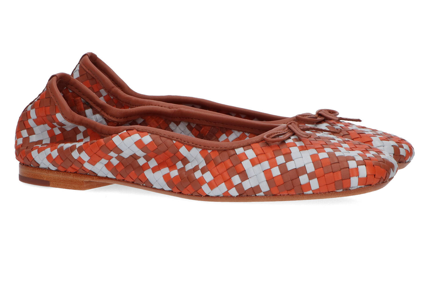 Multicolor geweven ballerina's Nola Allan K