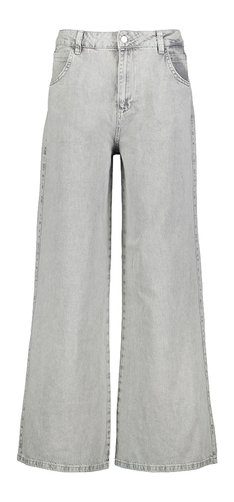 Grijze wide leg jeans Homage