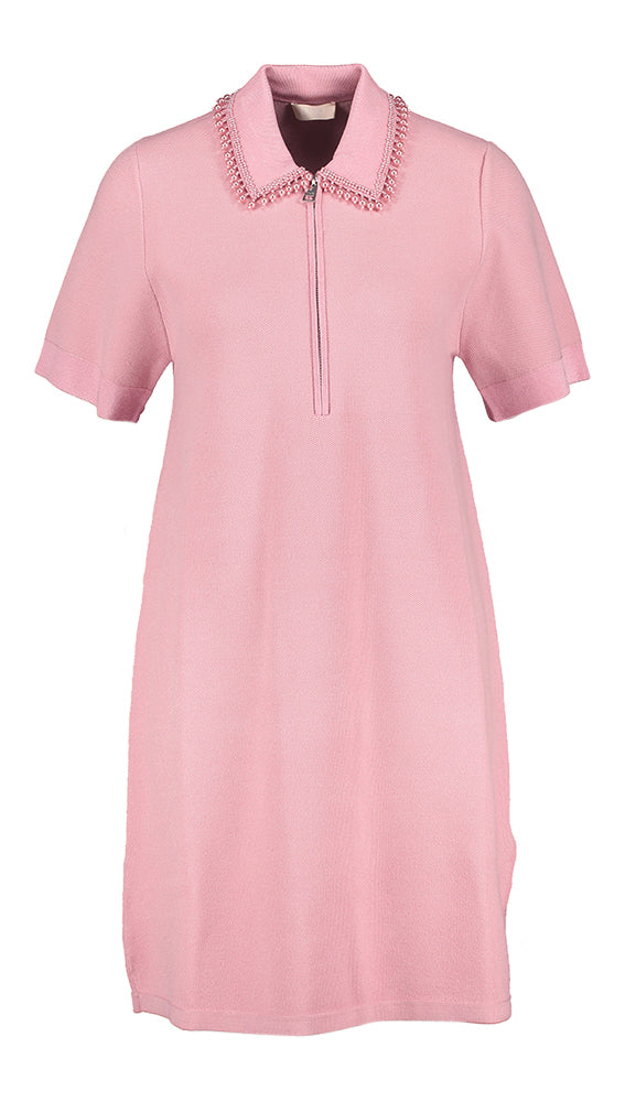 Roos casual kleed met sierlijk detail Liu Jo
