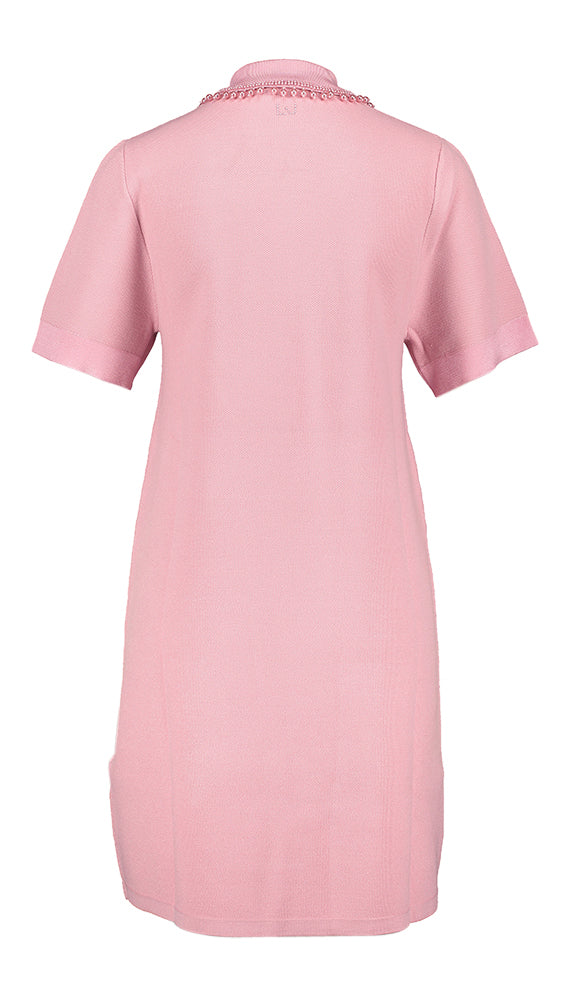 Roos casual kleed met sierlijk detail Liu Jo