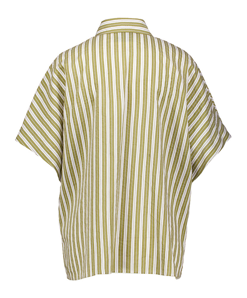 Chemise à rayures vertes Taina Momoni