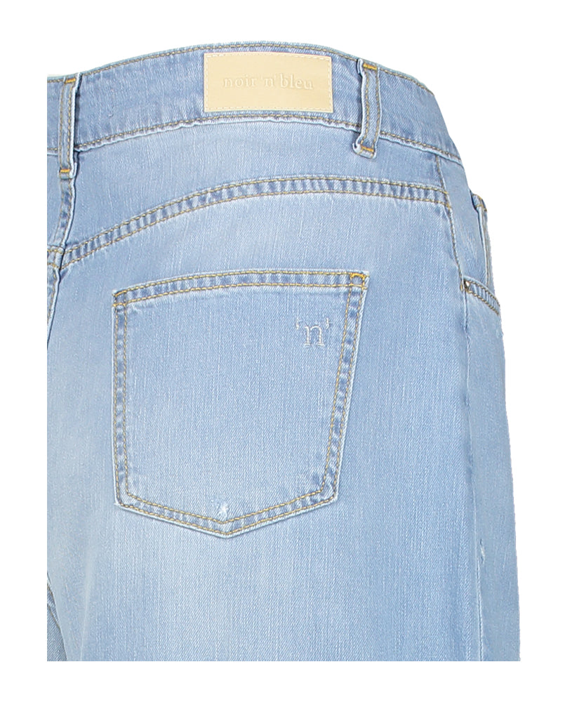 Short en jean Elettra Noir'n'bleu