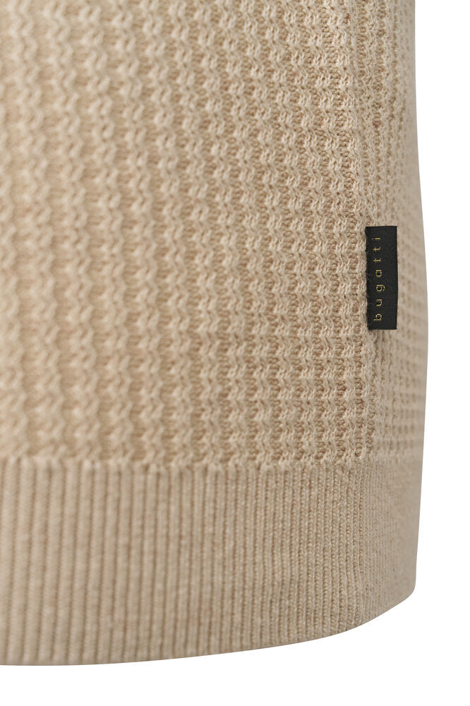 Polo en lin beige Bugatti