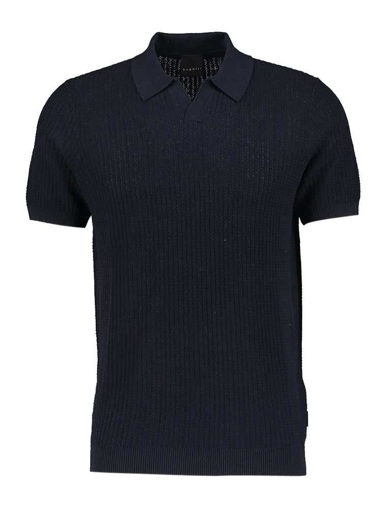 Polo Bugatti bleu foncé