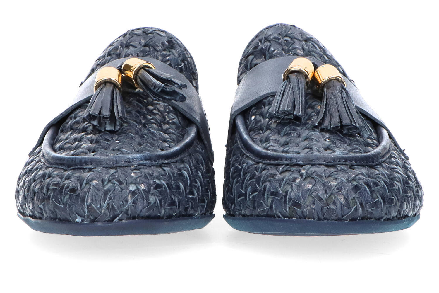 Mocassins bleu foncé Frau