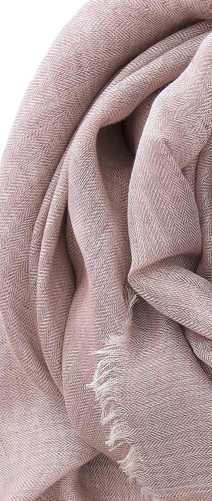 Écharpe beige Bo'vie