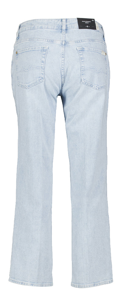 Lichtblauwe straight jeans For All Mankind