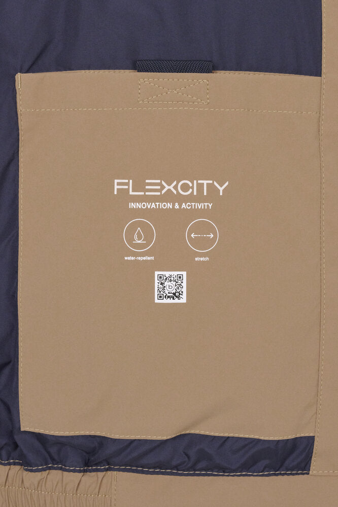 Veste couleur camel avec fermeture éclair amovible Bugatti