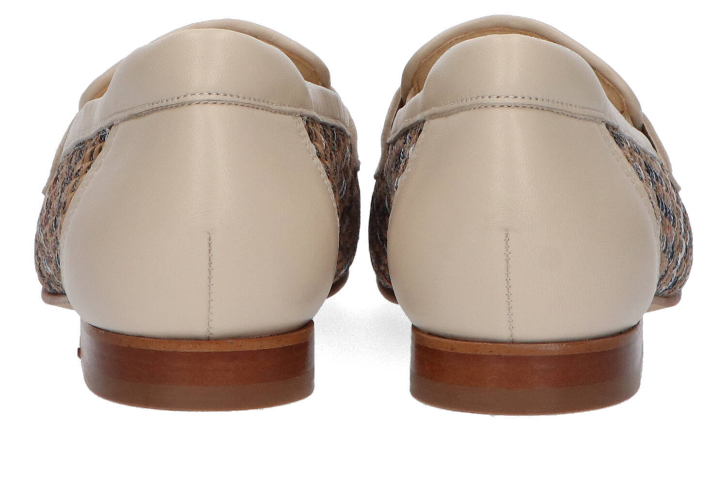 Mocassins marin/amande Softwaves