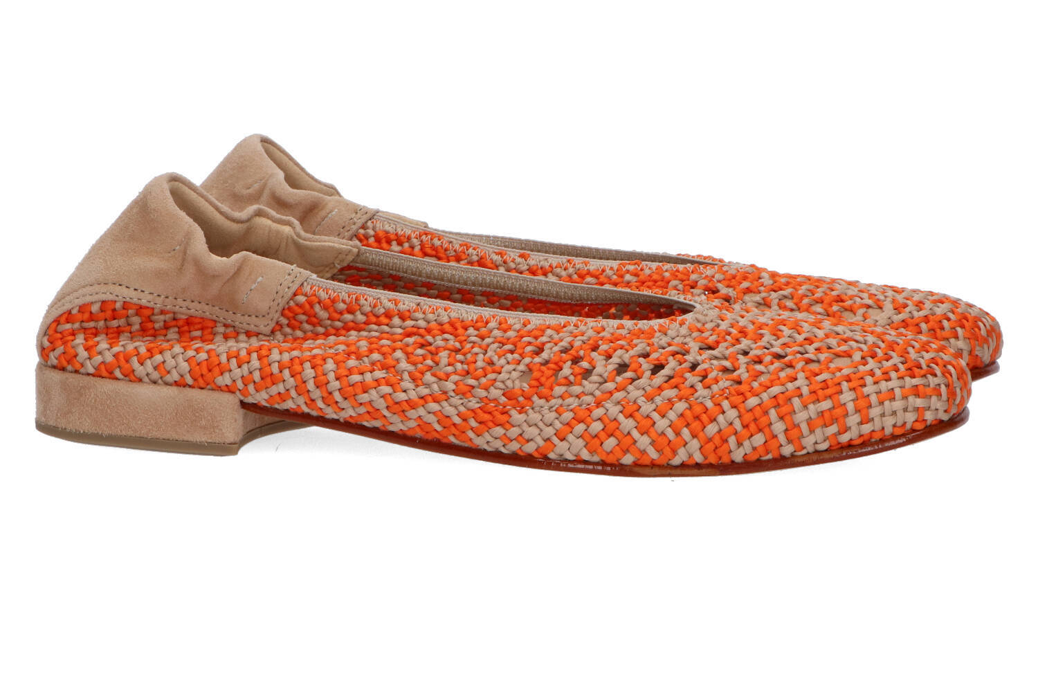Ballerines mandarines Softwaves