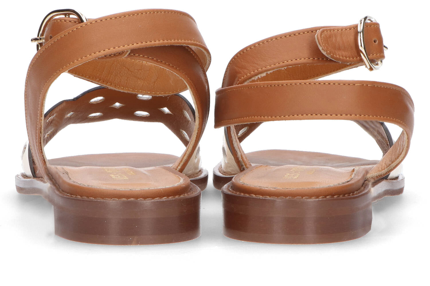 Sandales beiges en vernis Les Venues