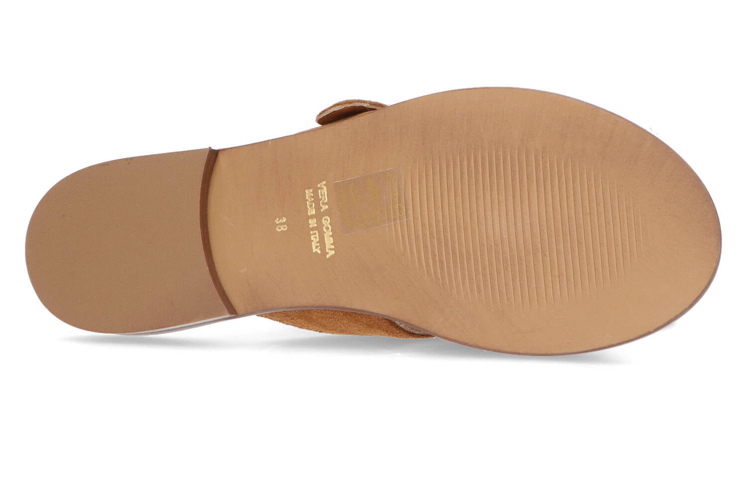 Pantoufles marron whisky Les Venues