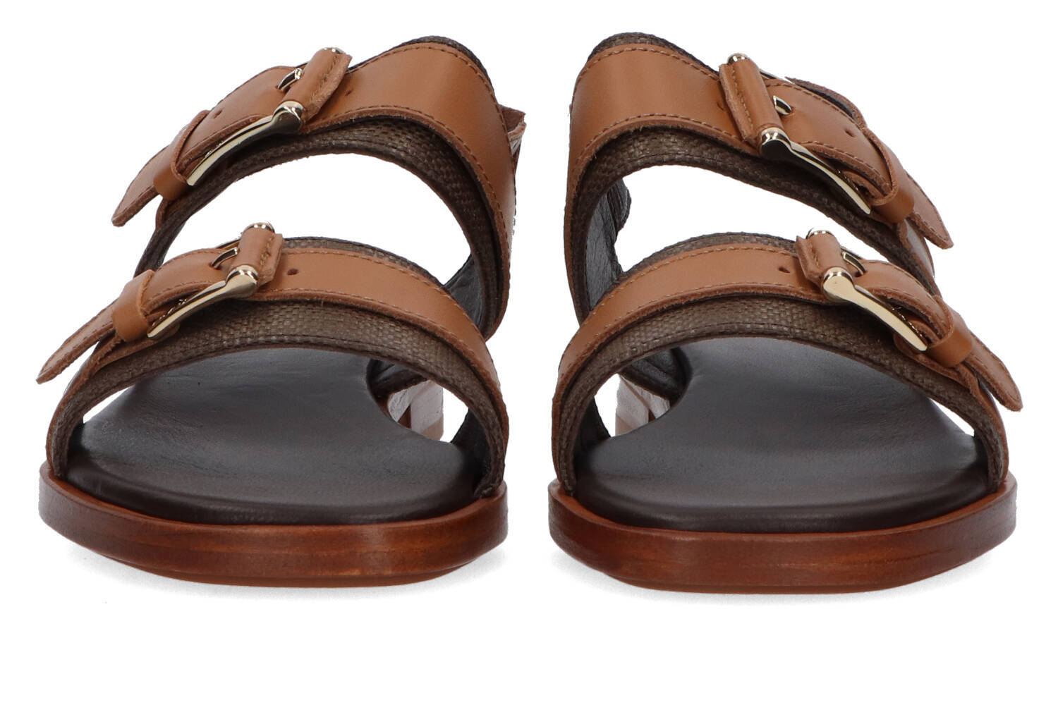 Sandales marrons Femme