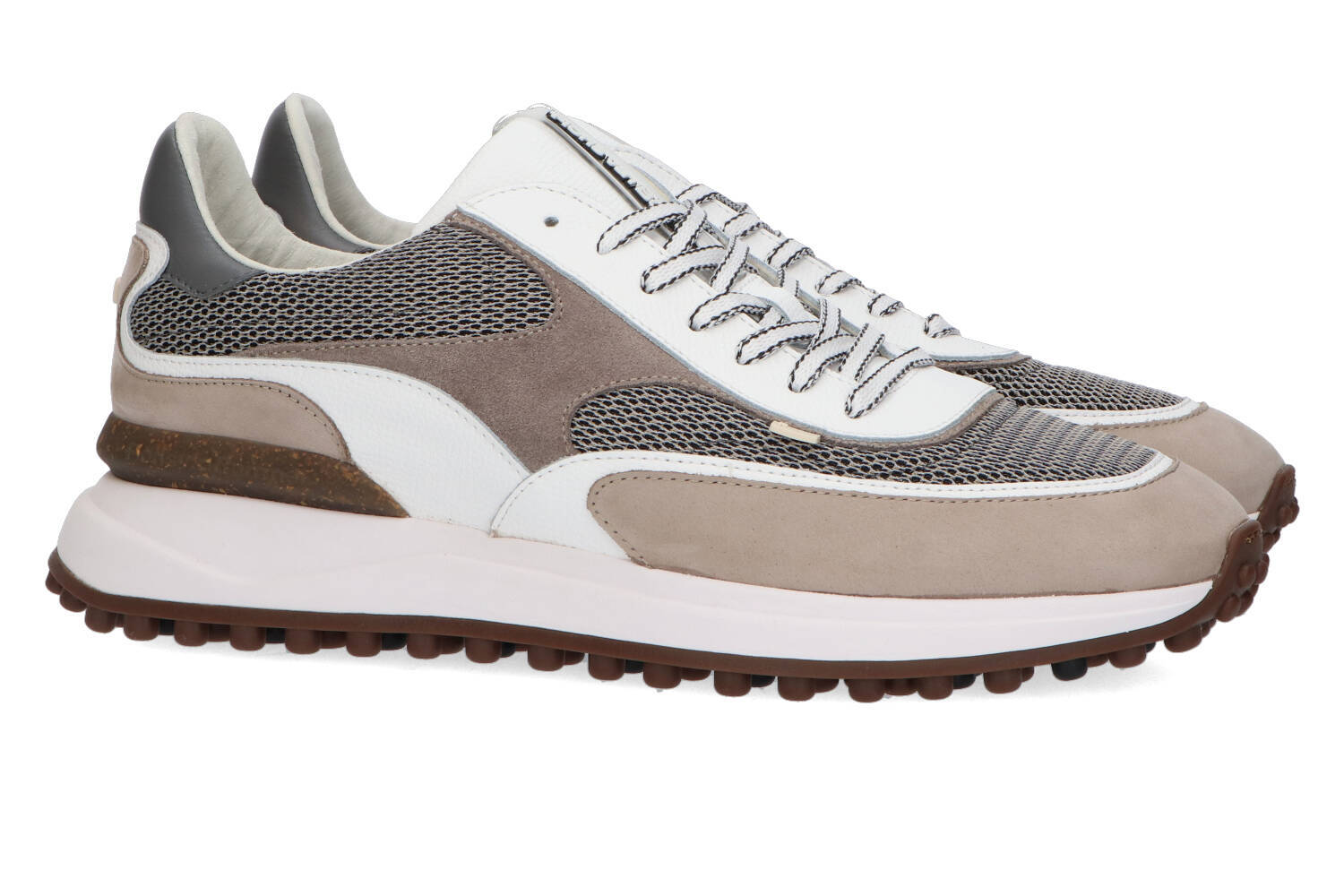 Baskets basses marron clair Floris Van Bommel
