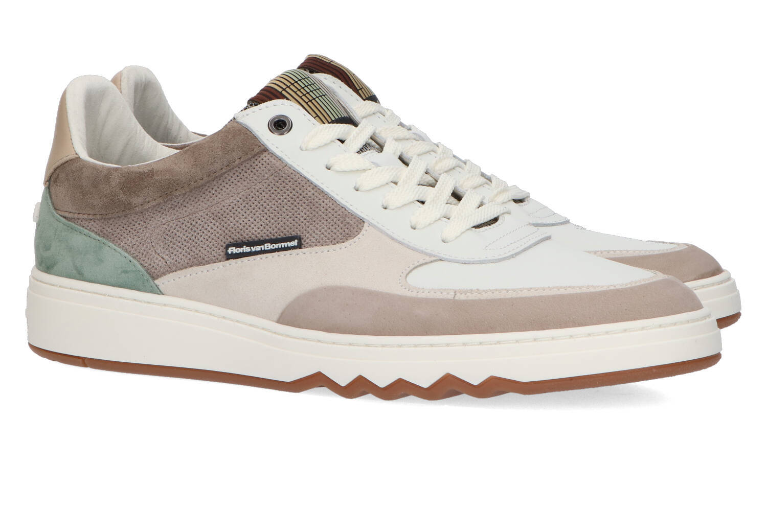 Multicolor lage sneakers Floris Van Bommel