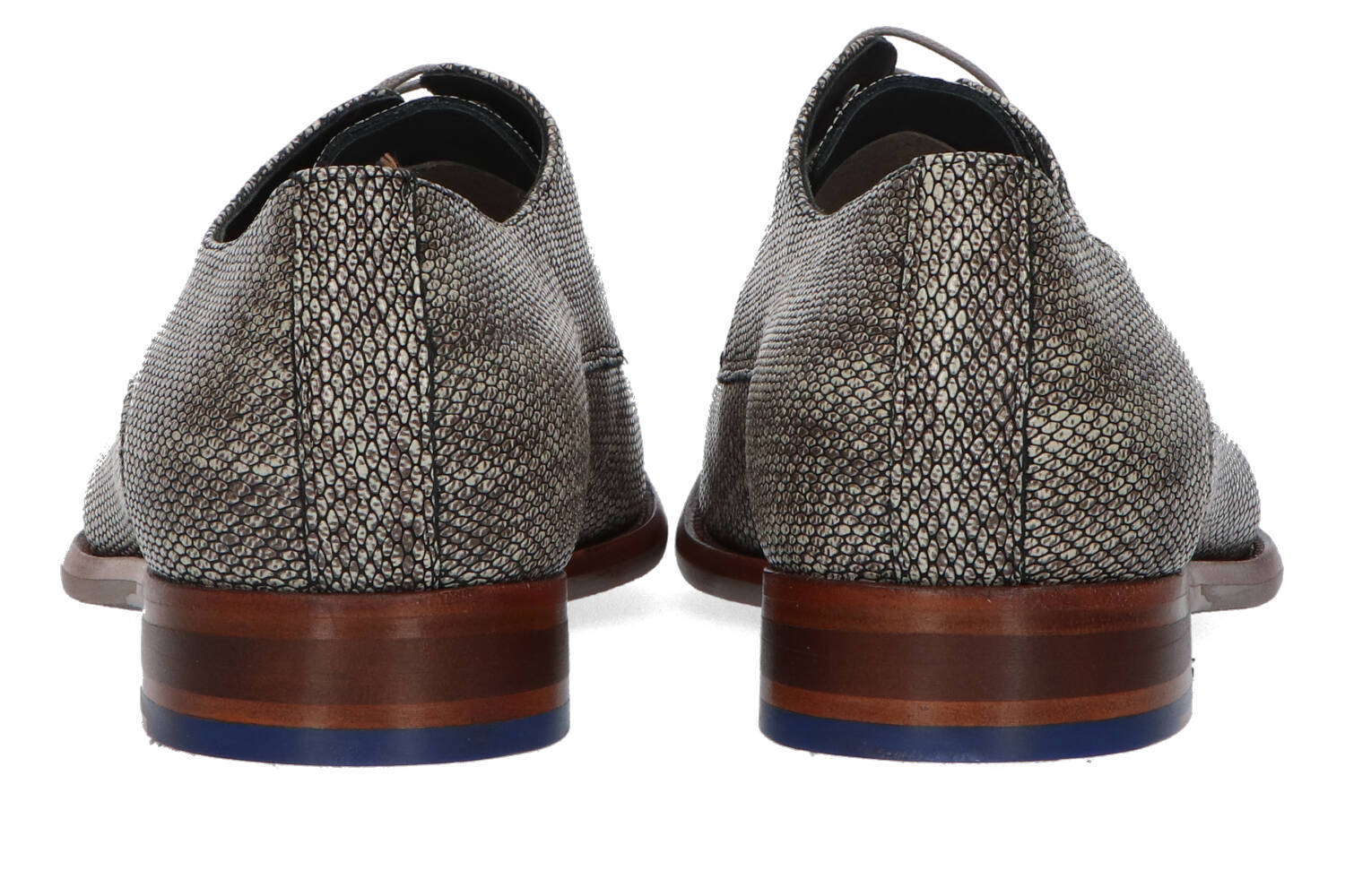 Chaussures à lacets classiques de couleur taupe Floris Van Bommel