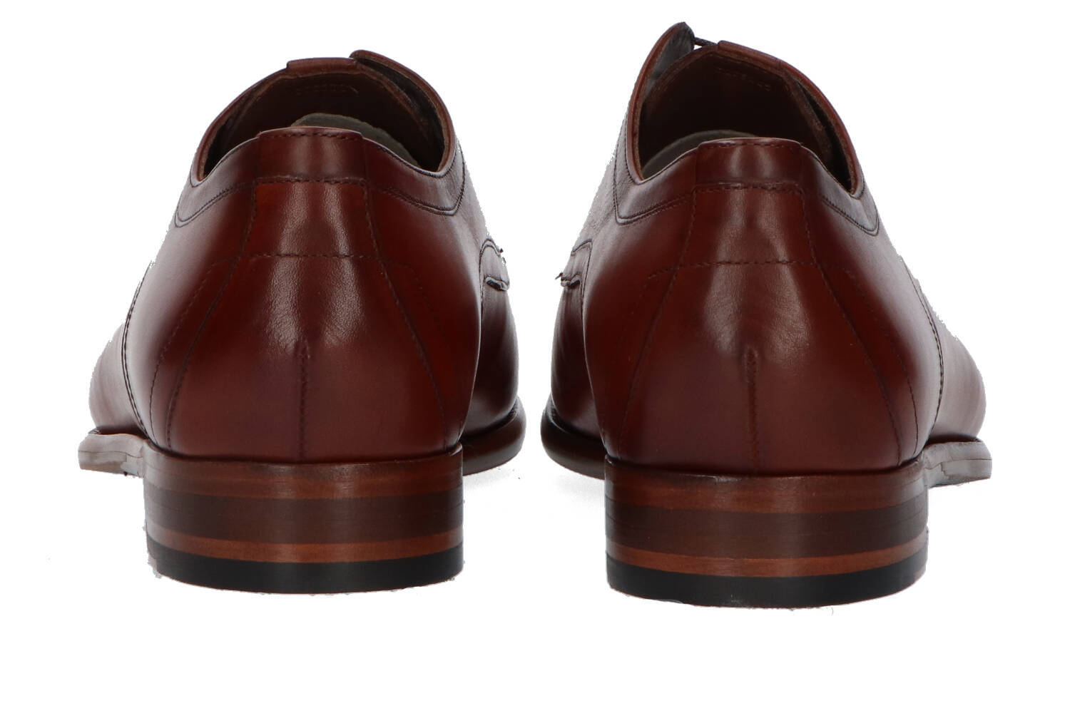 Chaussures à lacets classiques cognac foncé Floris Van Bommel
