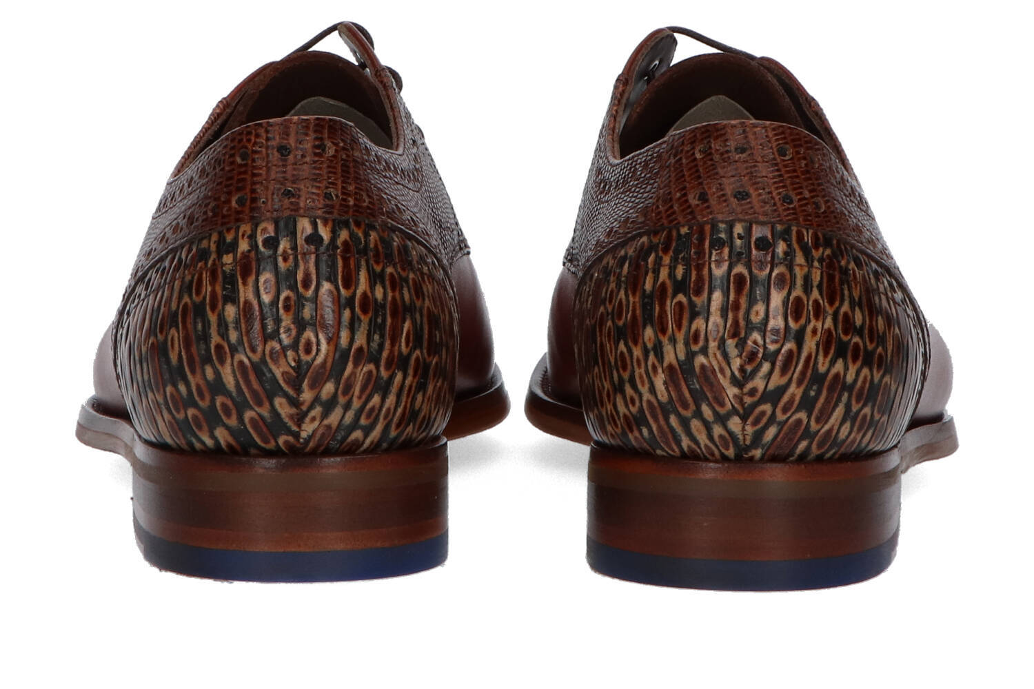 Chaussures à lacets classiques couleur cognac Floris Van Bommel