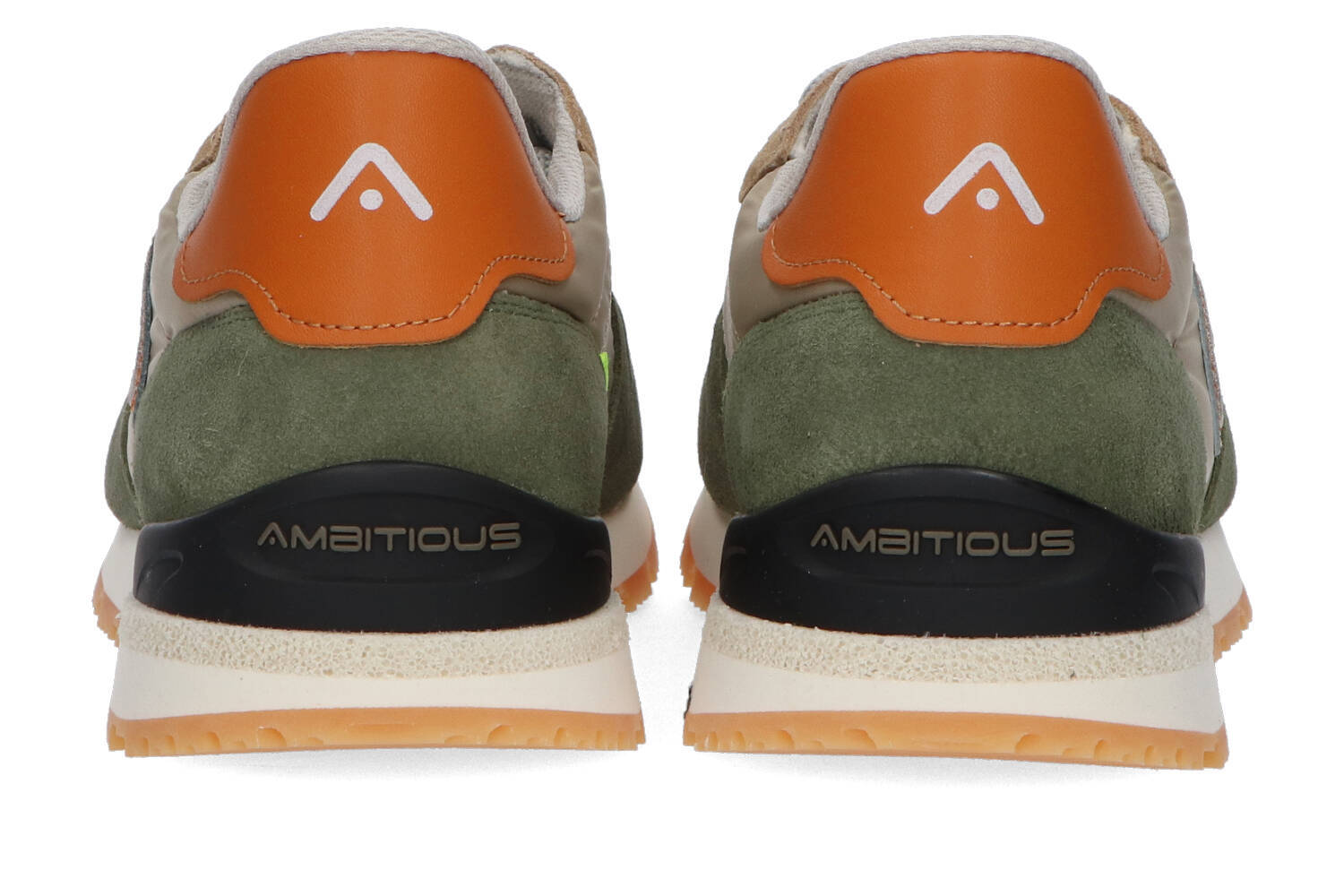 Baskets basses kaki taupe Ambitious