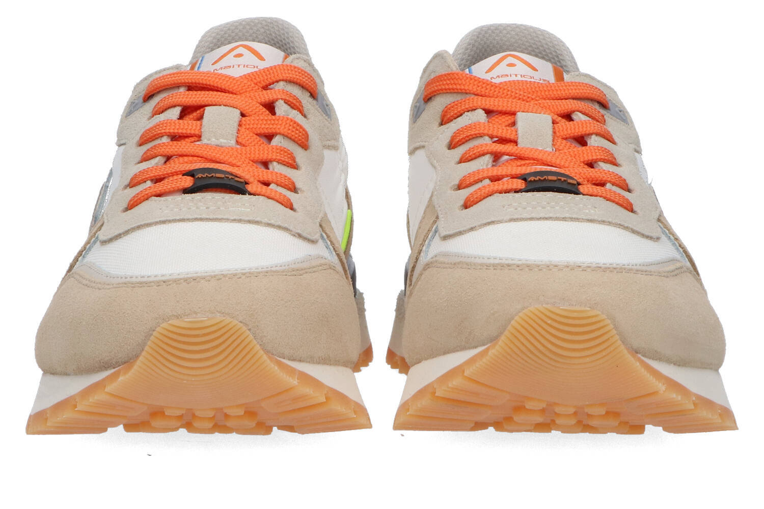 Baskets basses beige/blanc cassé Ambitious