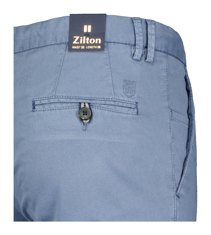 Pantalon chino bleu Sidney Zilton