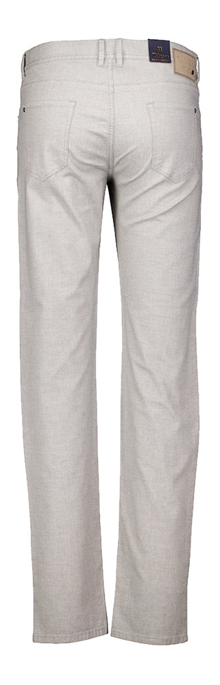 Grijze slim fit broek Rodger Zilton
