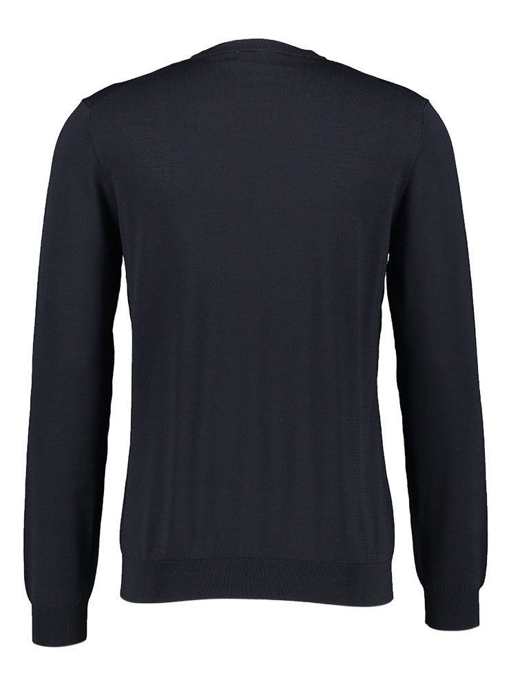 Donkerblauwe pull 7SQR