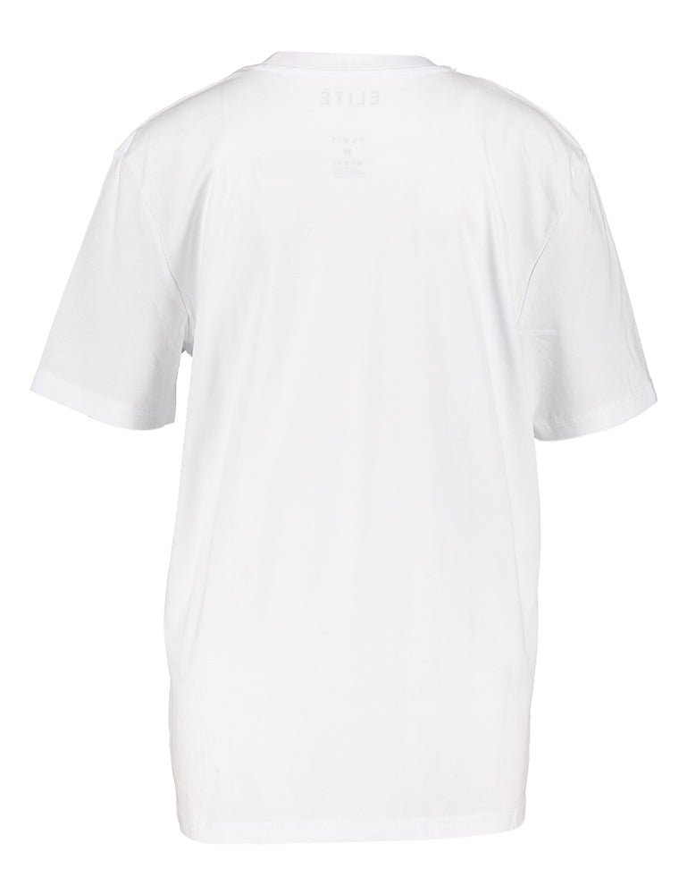 Witte T-shirt met opdruk Trop Elite