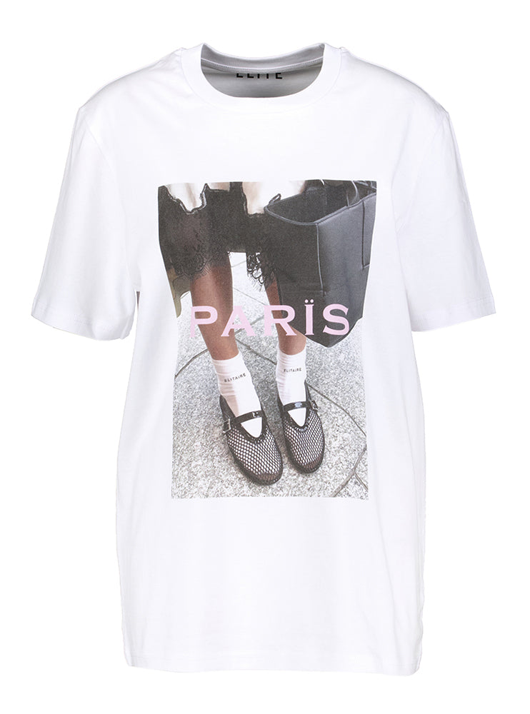 T-shirt met opdruk Icon Elite