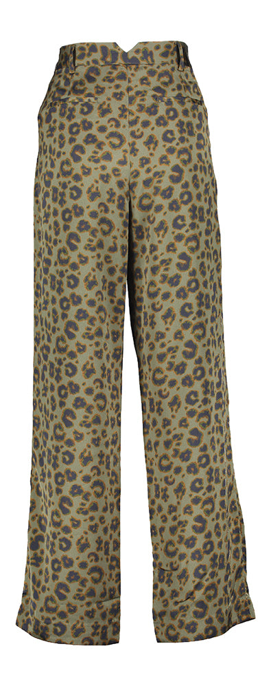 Pantalon kaki imprimé Bloy BA&SH
