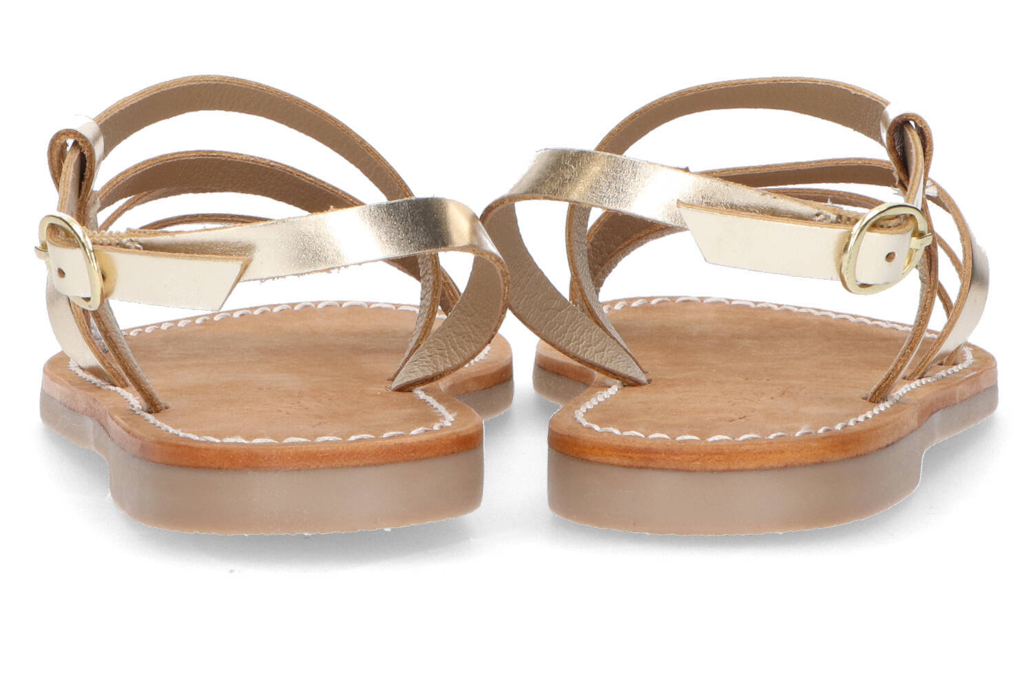 Sandales dorées L'Atelier Tropézien