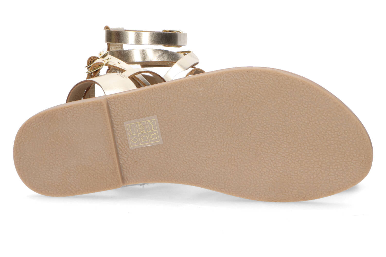 Sandales dorées L'Atelier Tropézien