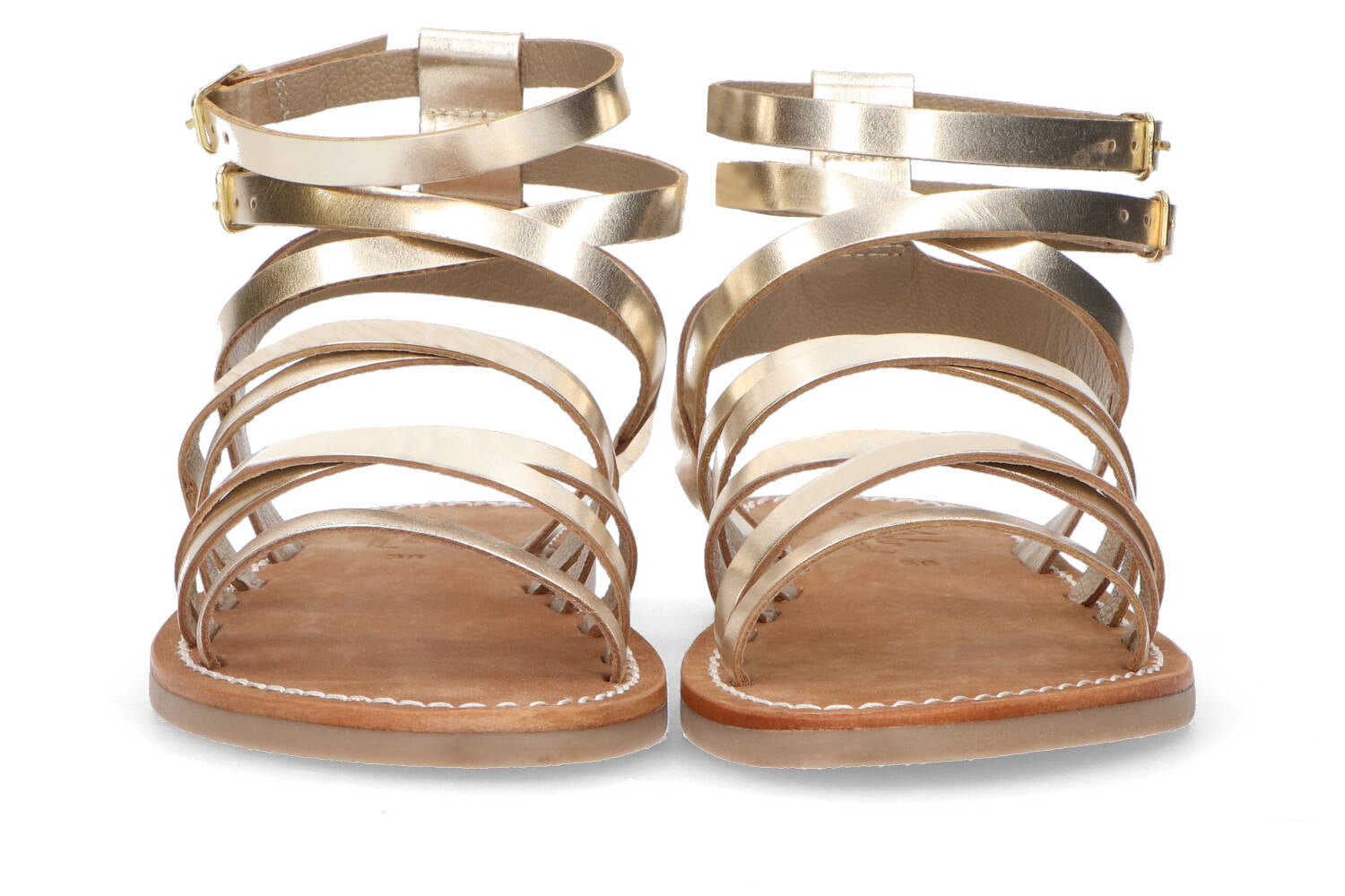 Sandales dorées L'Atelier Tropézien