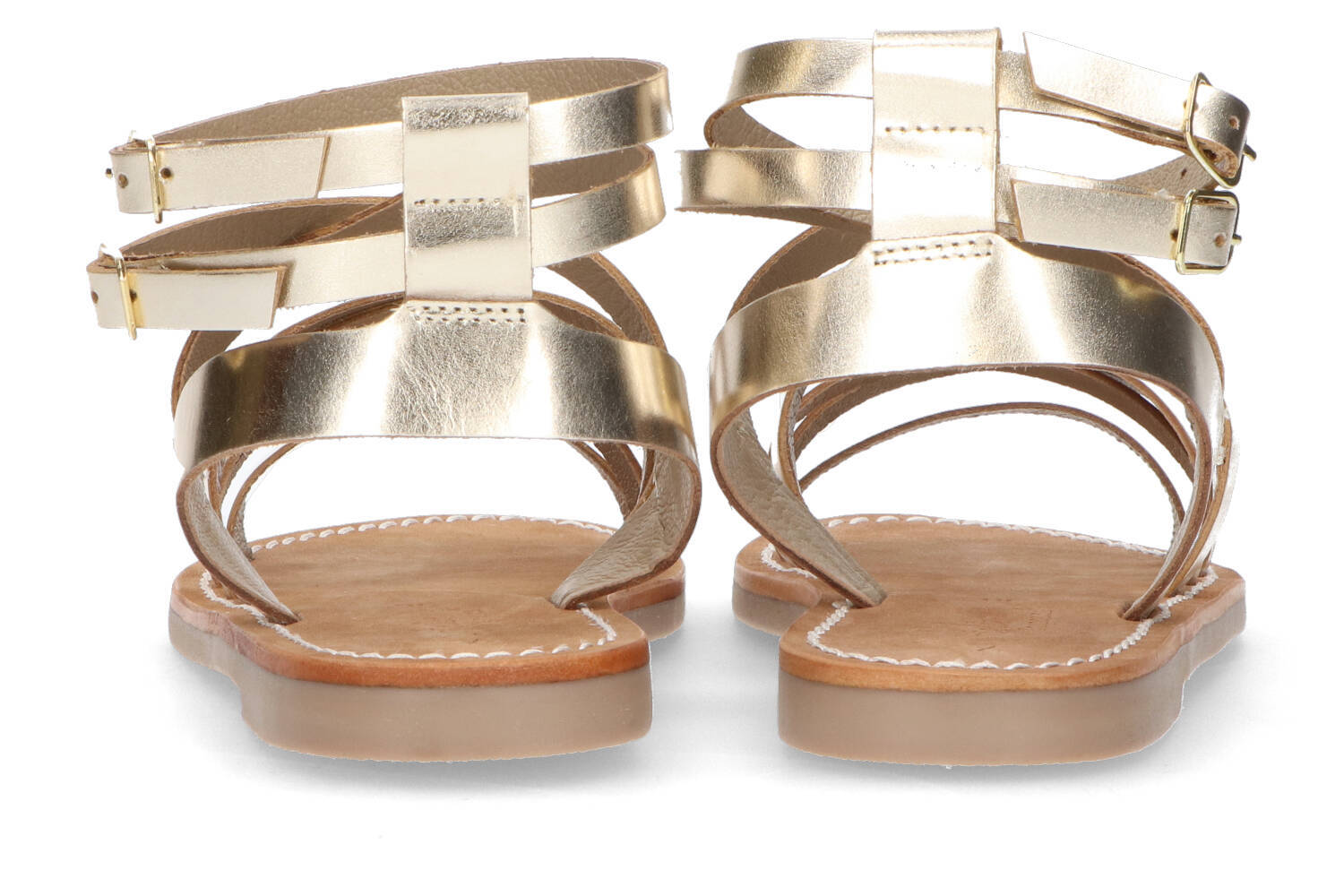 Sandales dorées L'Atelier Tropézien