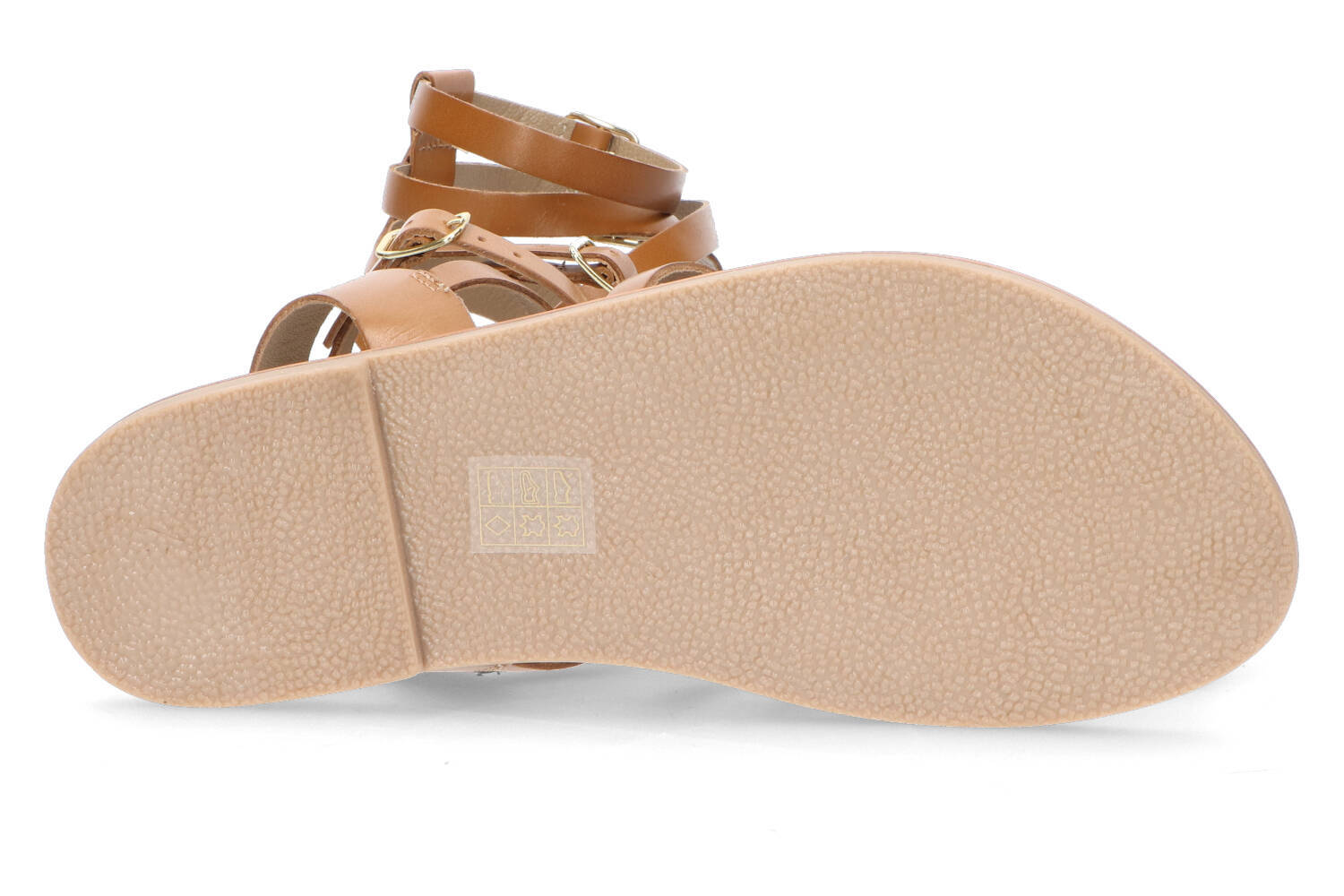 Sandales couleur cognac L'Atelier Tropézien